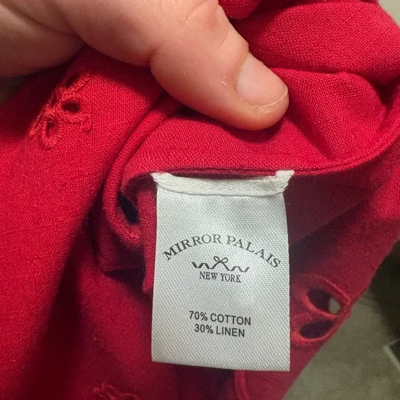 Mirror Palais Maria Dress in Morango XS - Picture 9 of 10